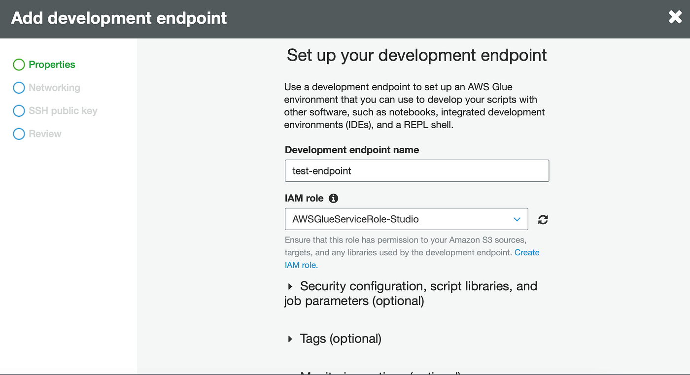 Working on AWS Glue locally with Jupyter Notebook | by Yatharth | Medium