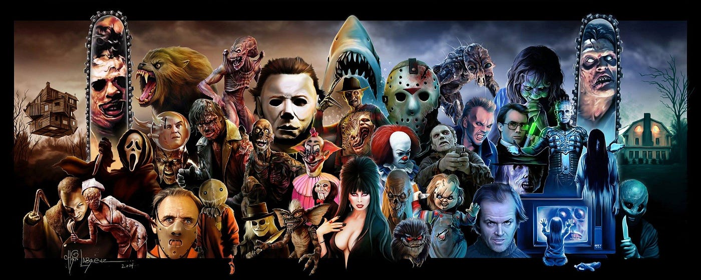 Mejor o peor? Así son los montruos de las películas de terror sin  maquillaje | by Juan Cruz | El Meme
