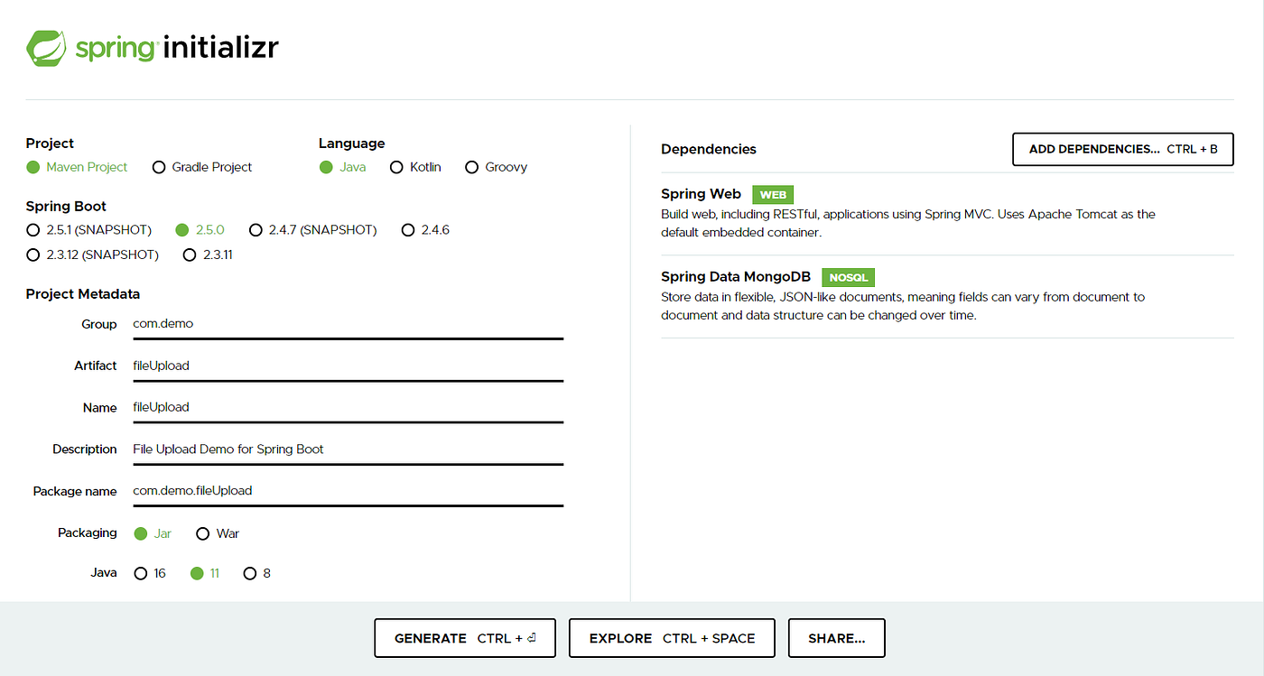 spring boot mongodb gridfs