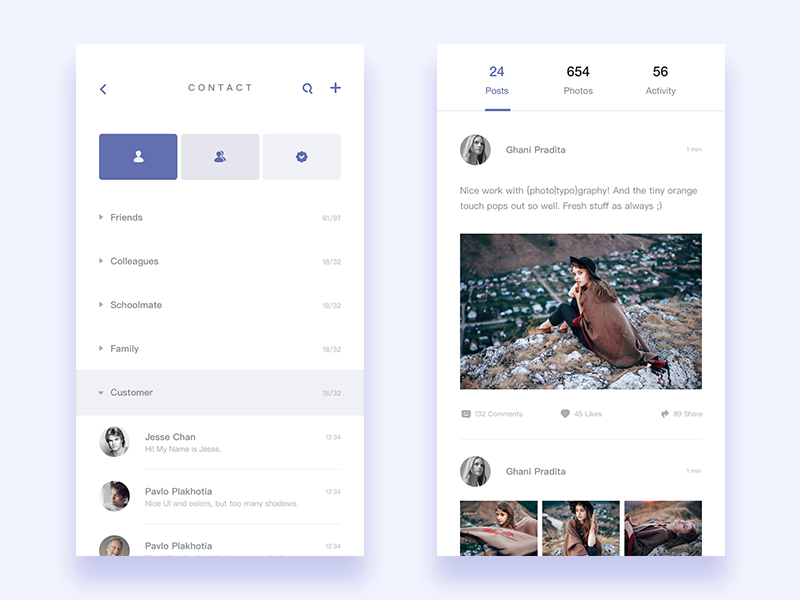 Mobile Feed Ui Concepts A Selection Of Ui Concepts Of Mobile By Emma Drews Inspiration Supply Medium