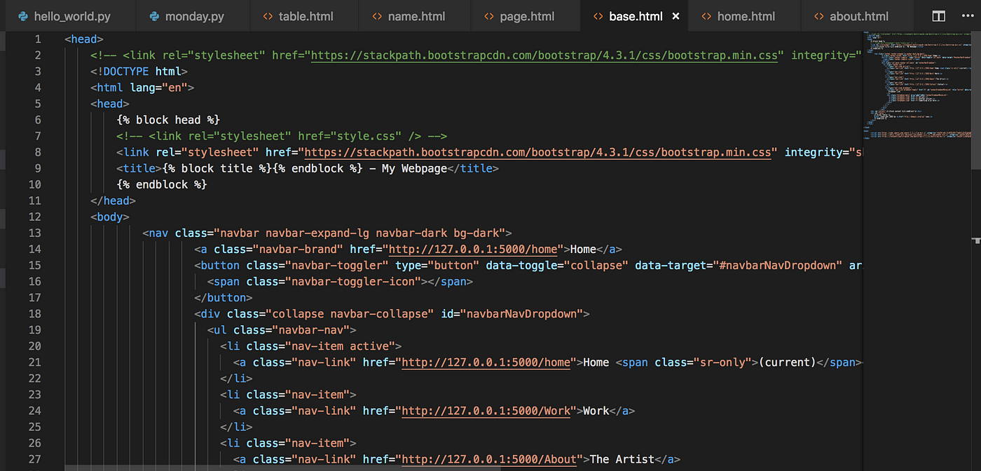 Experience in Python Websites — An Introduction to Flask | by Ian ...