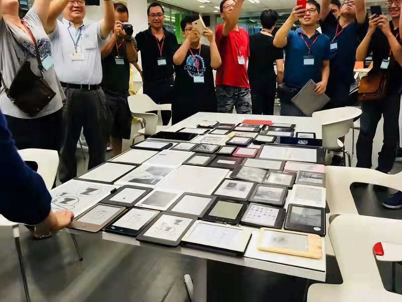 The history of electronic paper. In 2007, Amazon released the first