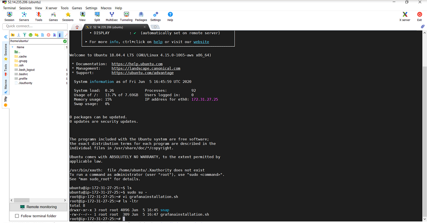 Grafana Installation Steps on AWS EC2 Instance by Hemant Jain DevOps and SRE Learning Medium