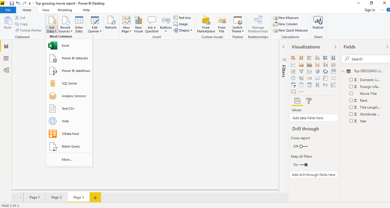 Visualizing the top 1000 Lifetime grossing movies using Power BI -Part ...