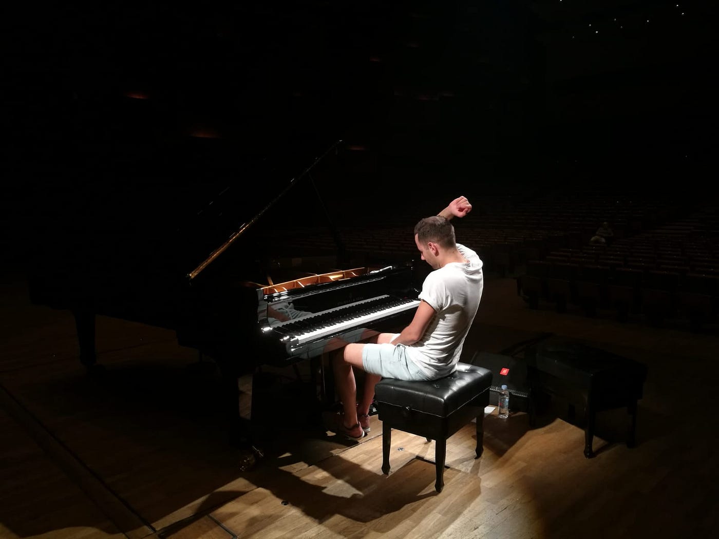 Peter Bence: No Pianos Were Harmed During My Performance | by Sara Tilly |  Medium