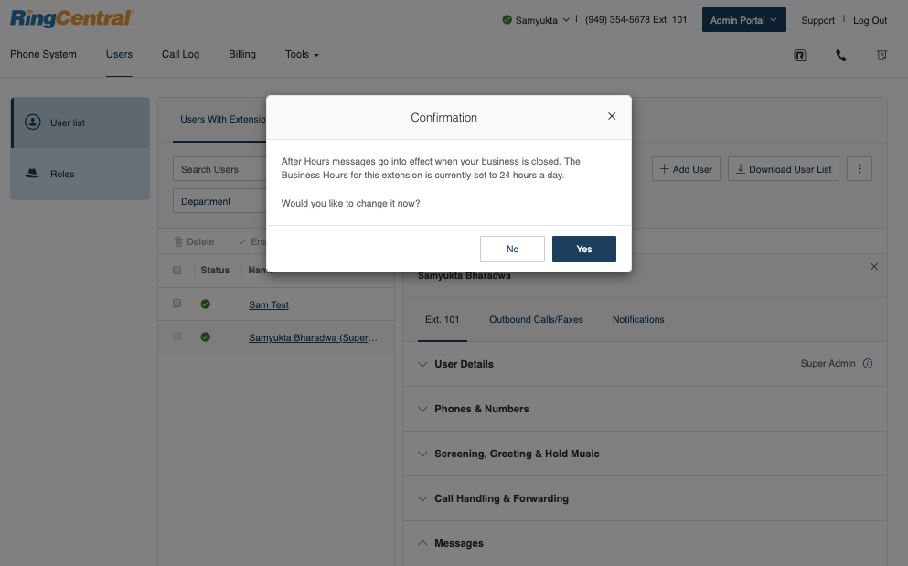 Create Custom Answering Rules using RingCentral API by Samyukta