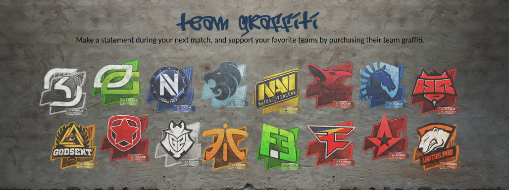 ELEAGUE Major CS:GO Stickers Released | by Anthony | Hollywood.com Esports