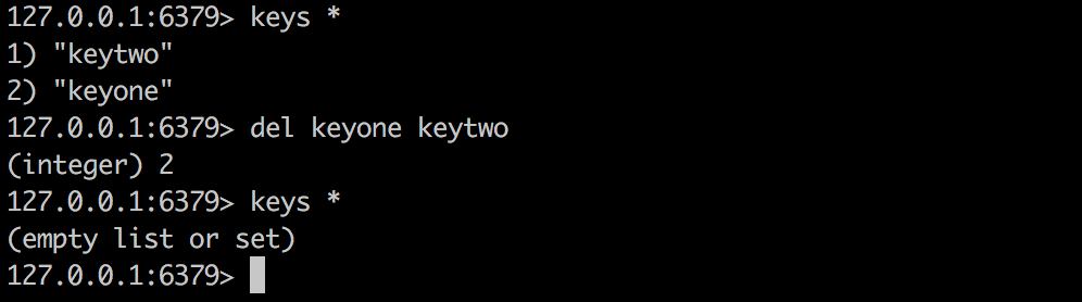 Find and Delete multiple keys matching by a pattern in