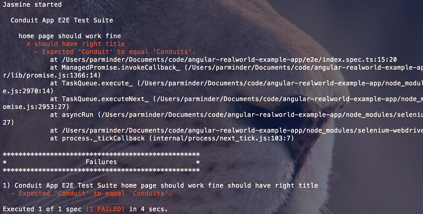 Automate E2E testing of Angular 4 apps with ProtractorJS & Jasmine by