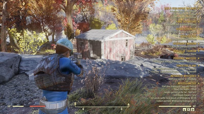 The Plan Location The Of Fallout 76 | Hawk Leonardo |