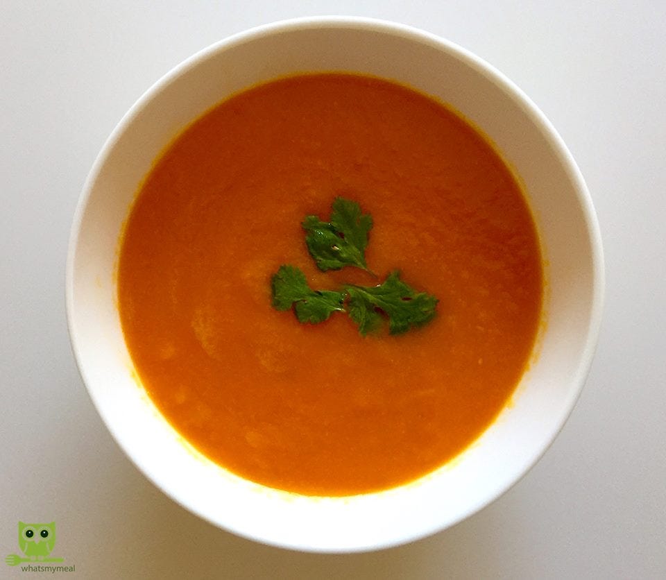 Carrot & Lauki (bottle gourd) Soup. by Whats My Meal Medium