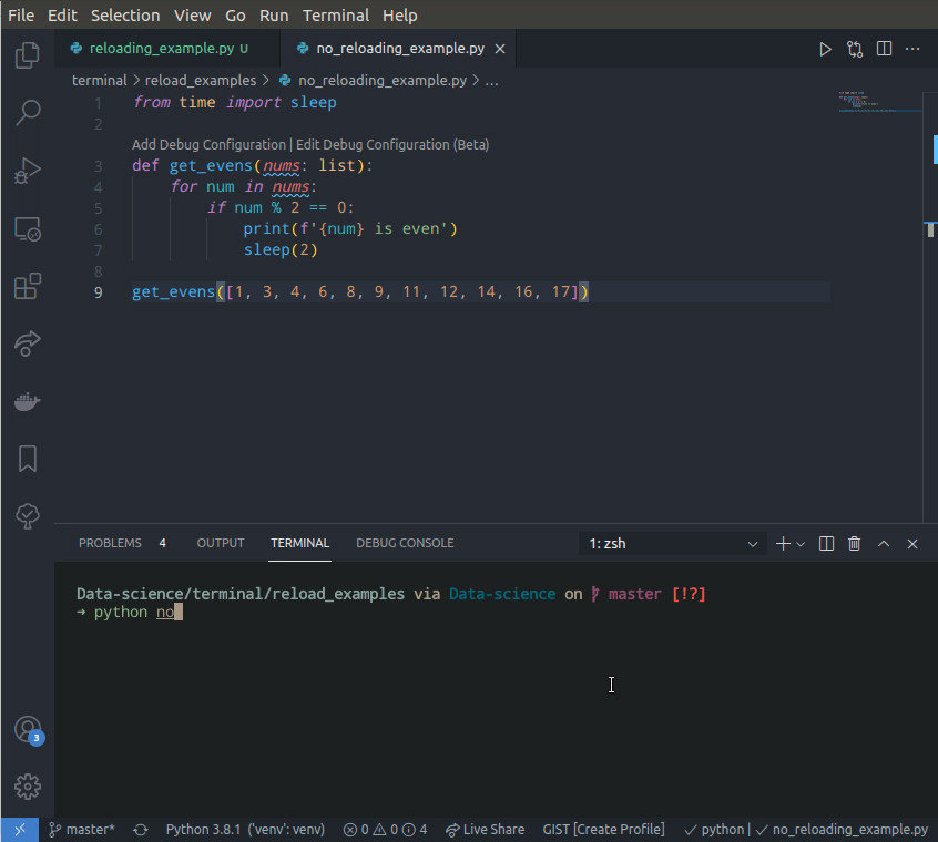2 Tools to Automatically Reload when Python Files Change | by Khuyen ...