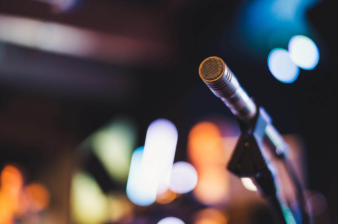 Close-Up Photo of Microphone