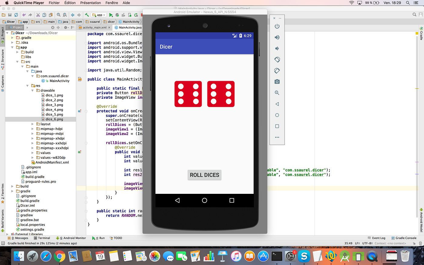 Learn to create a Roll Dice Game on Android | by Sylvain Saurel | Medium