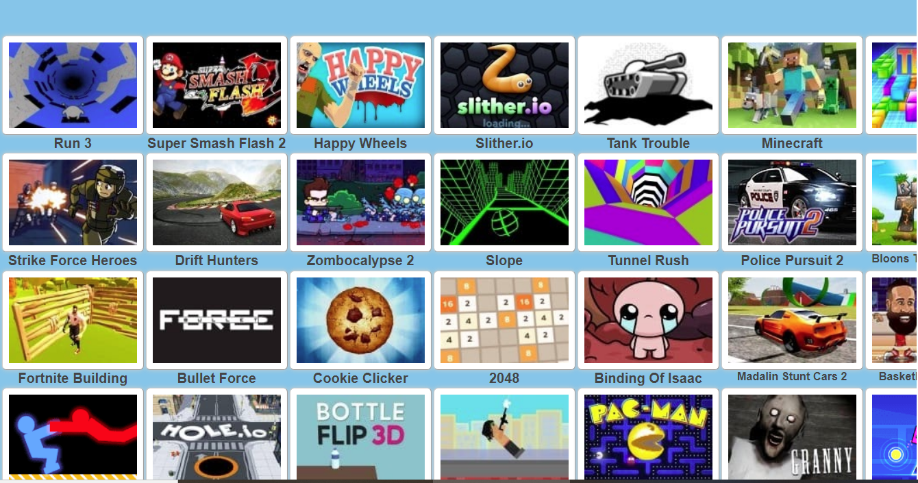 BEST Website Games to Play When Bored *UNBLOCKED* 