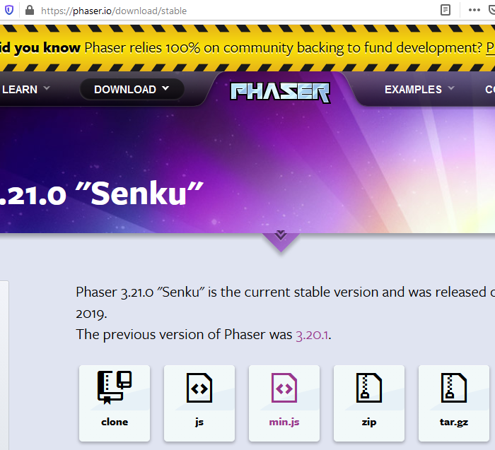 ทดสอบ PHASER HTML5 game framework | by คุณพี่ ธี | Medium