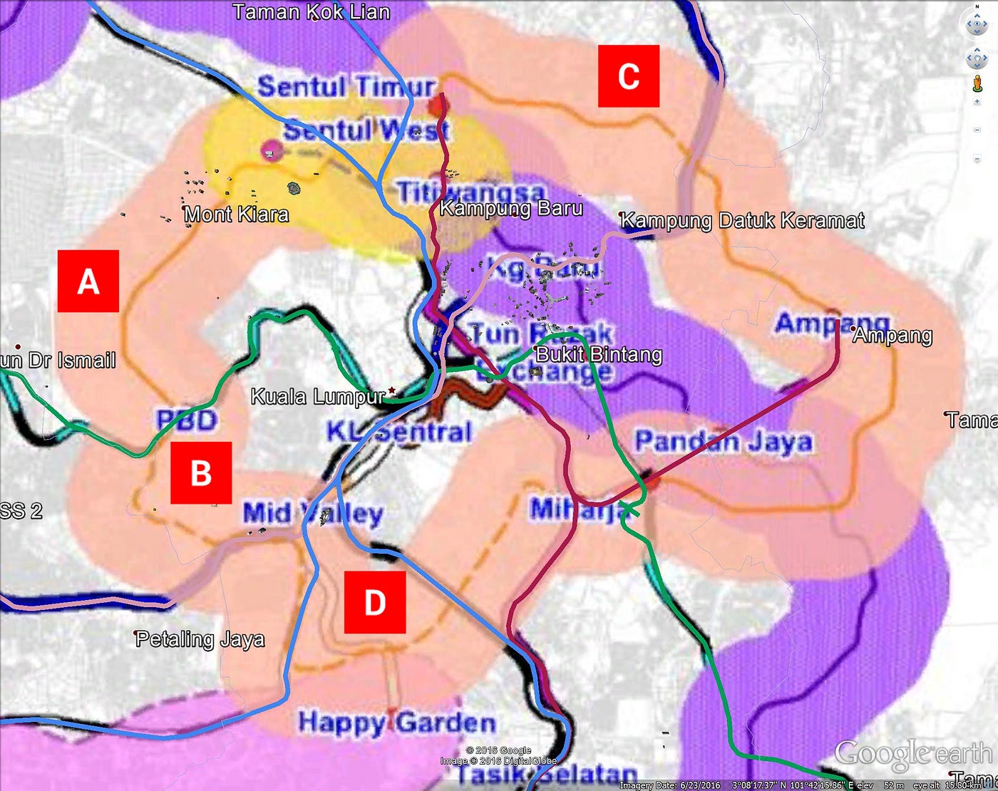 3 malaysia mrt route MRT Line