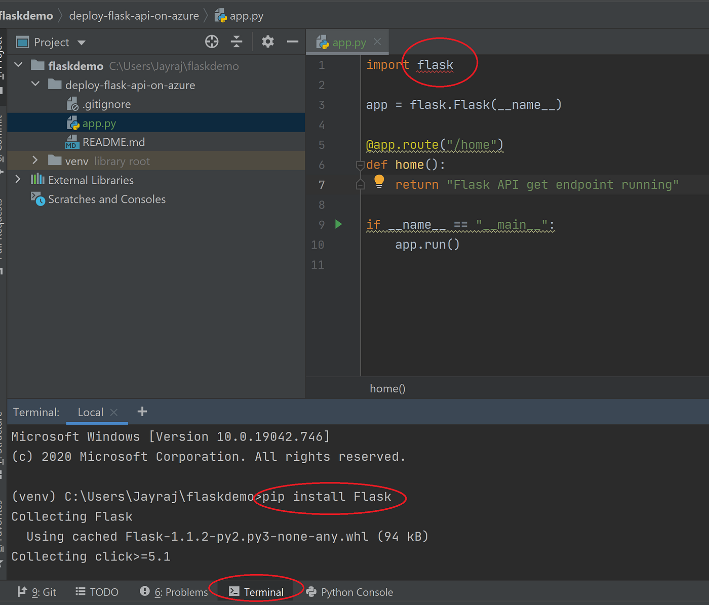 Deploy your Python Flask API on Linux Based Azure App Service Using
