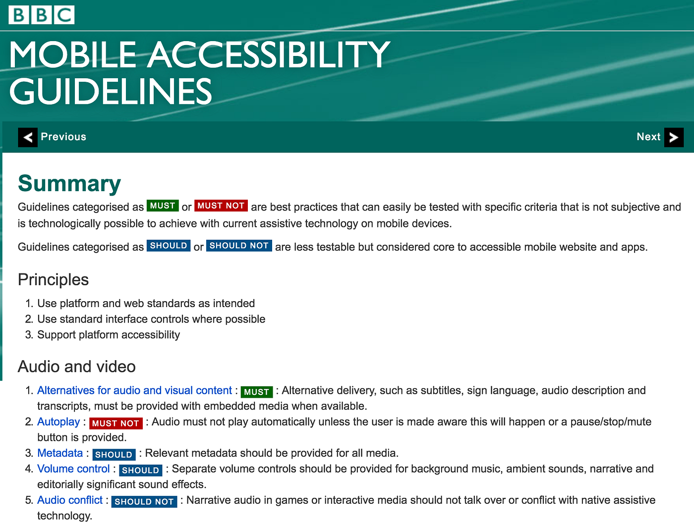 Mobile Accessibility Resources. Here is a list of my favourite mobile