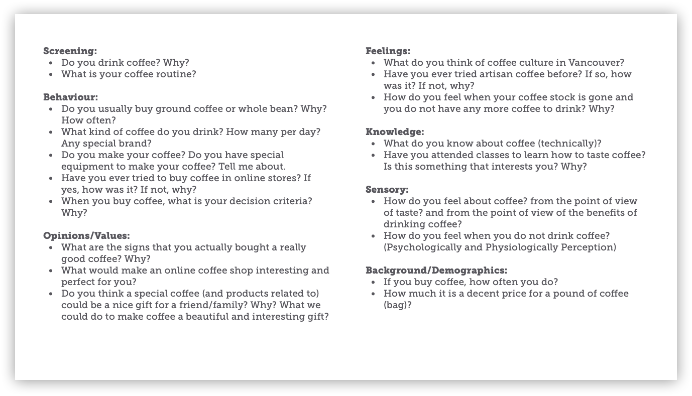 How I made a UX design for a coffee shop roaster with a scientific