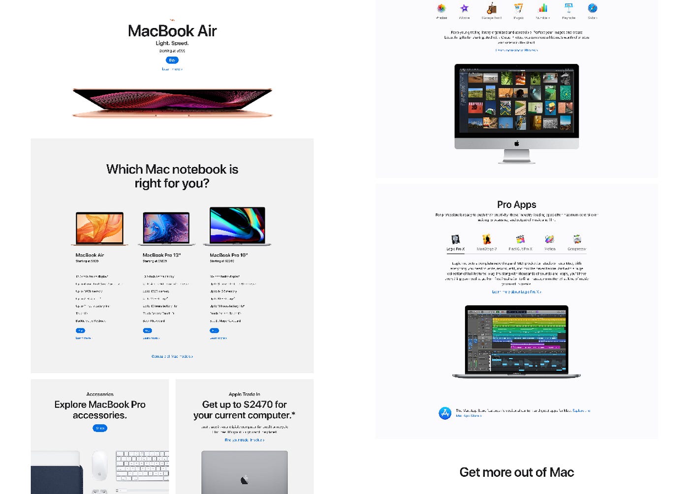 Official website of Apple.com