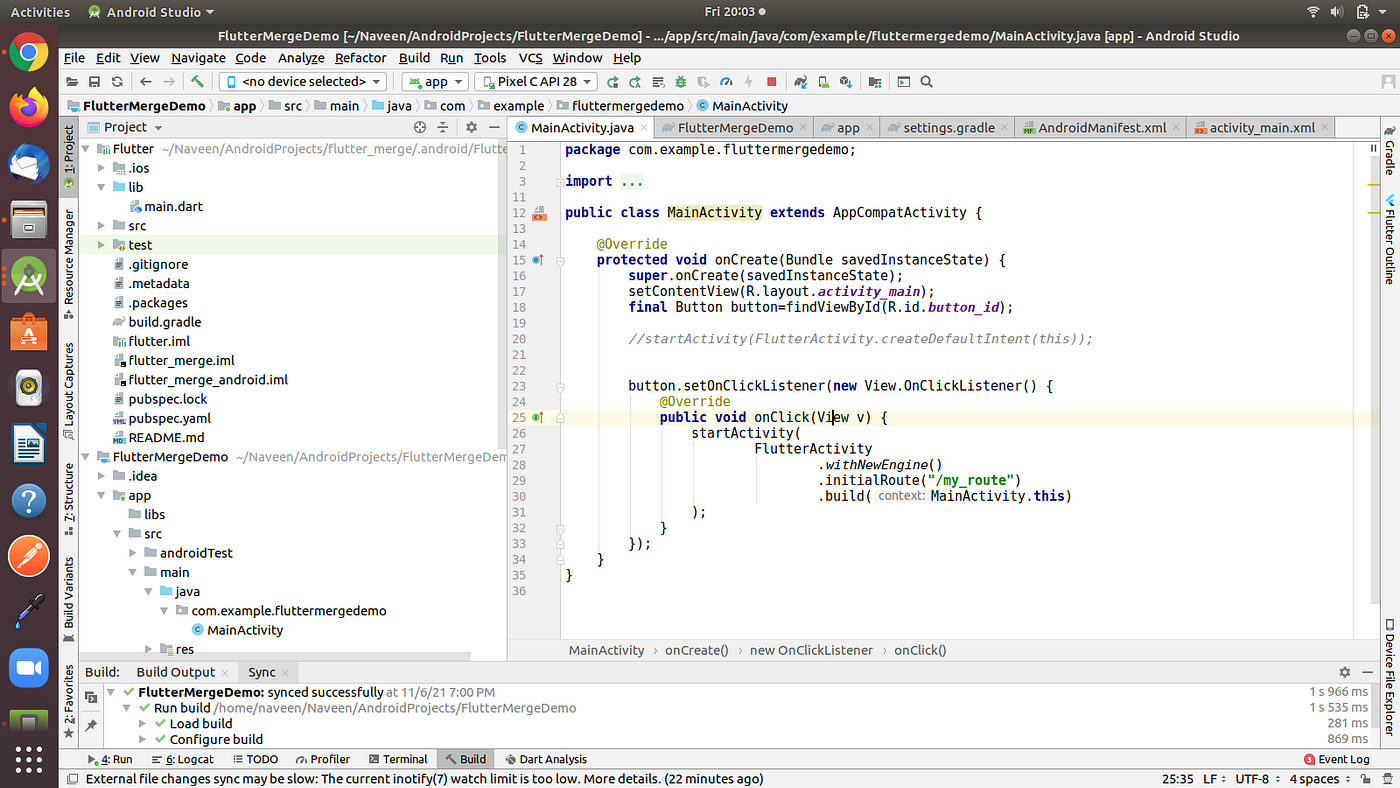 How To Integrate Flutter To Existing Android App? | by Naveen ...