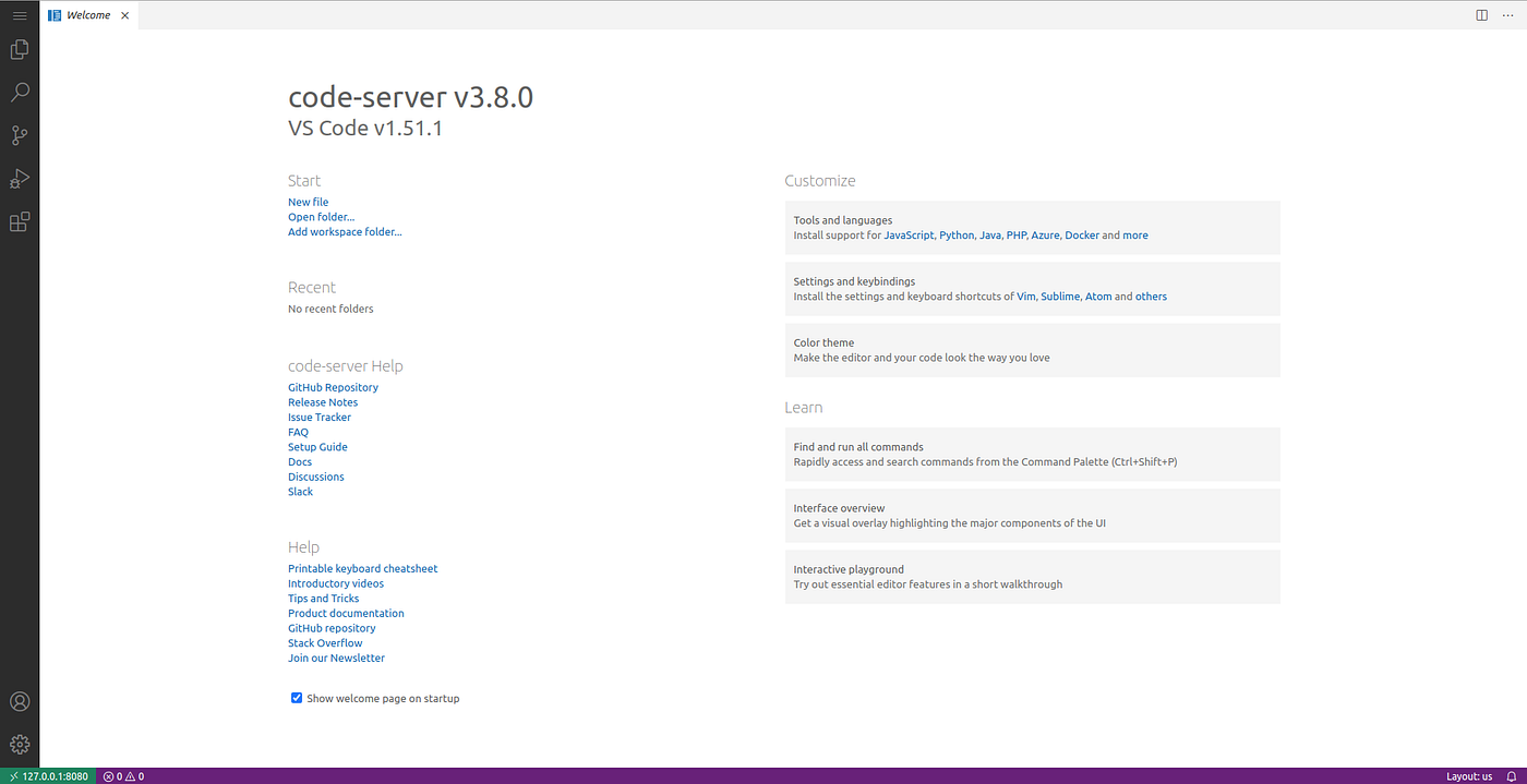 How to create your own VS Code server | by Dimitris Poulopoulos | Towards  Data Science