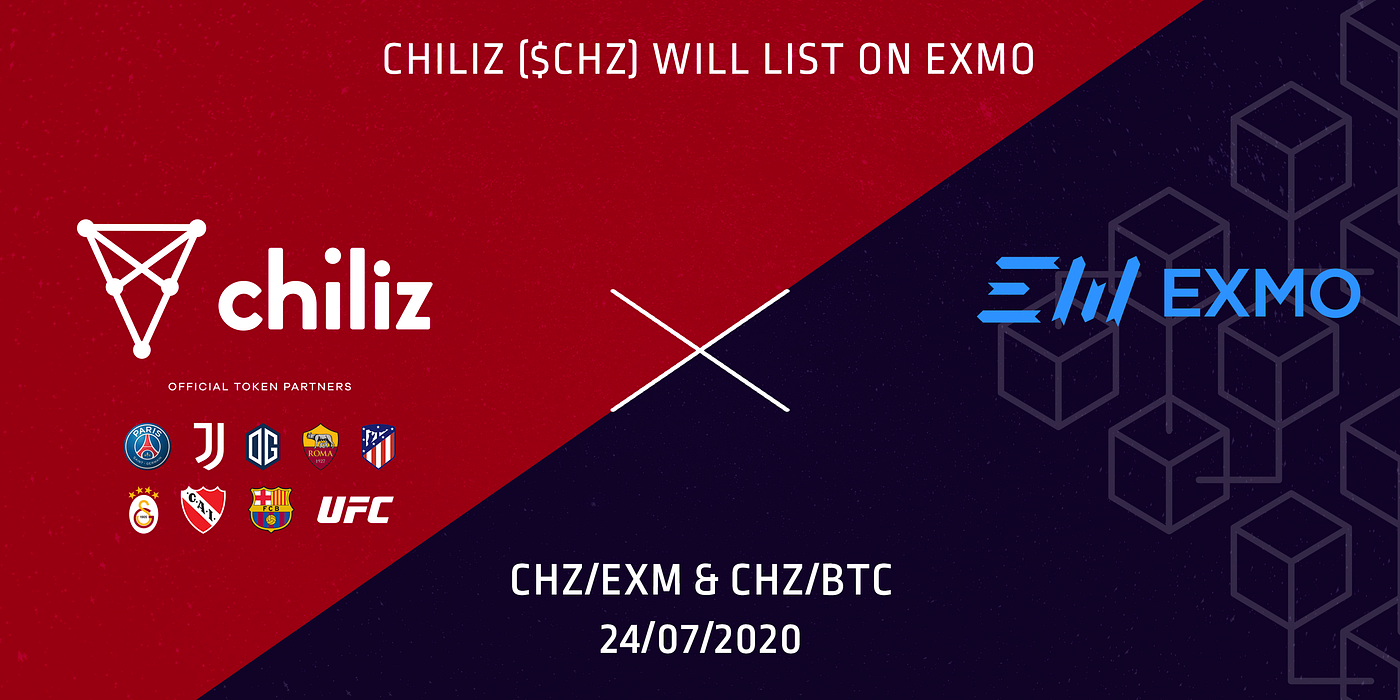Chiliz Set To Be Listed On Leading Exchange In Russian Speaking Territories Exmo Com Exmo Me By Chiliz Medium Chiliz Set To Be Listed On Leading Exchange In Russian Speaking Territories Exmo Com Exmo Me By Chiliz Medium