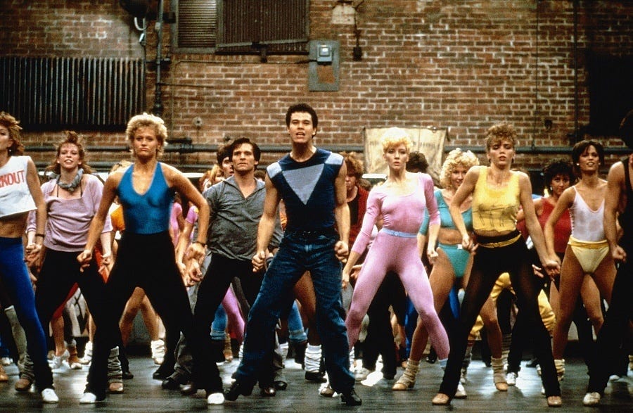 80s dance clothes