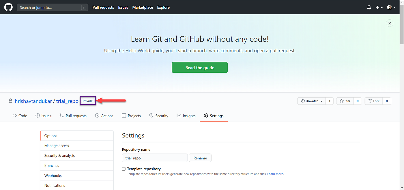 How To Make Your Public Repository As Private And Vice Versa In Github By Positive Stud Medium