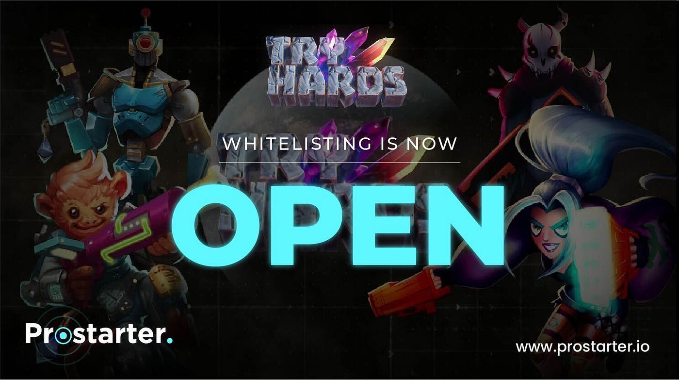 TRY HARDS IGO Whitelisting is Now Open on Prostarter