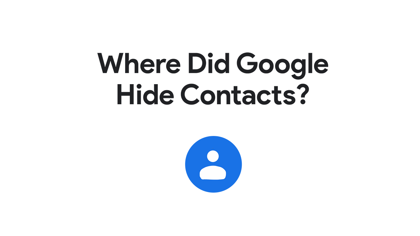 Where Are Google Contacts In Gmail Where Are Google Contacts In Gmail