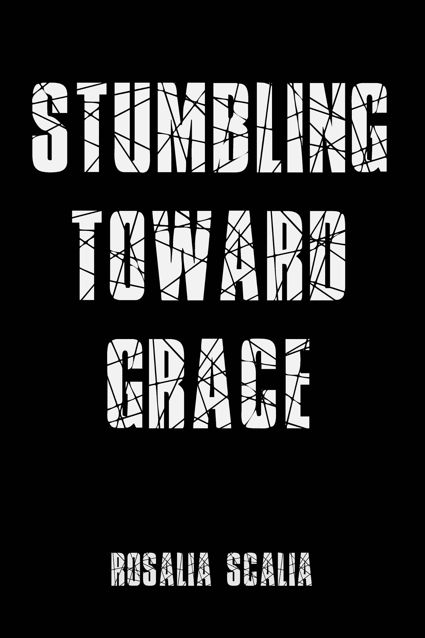 A black and white book cover