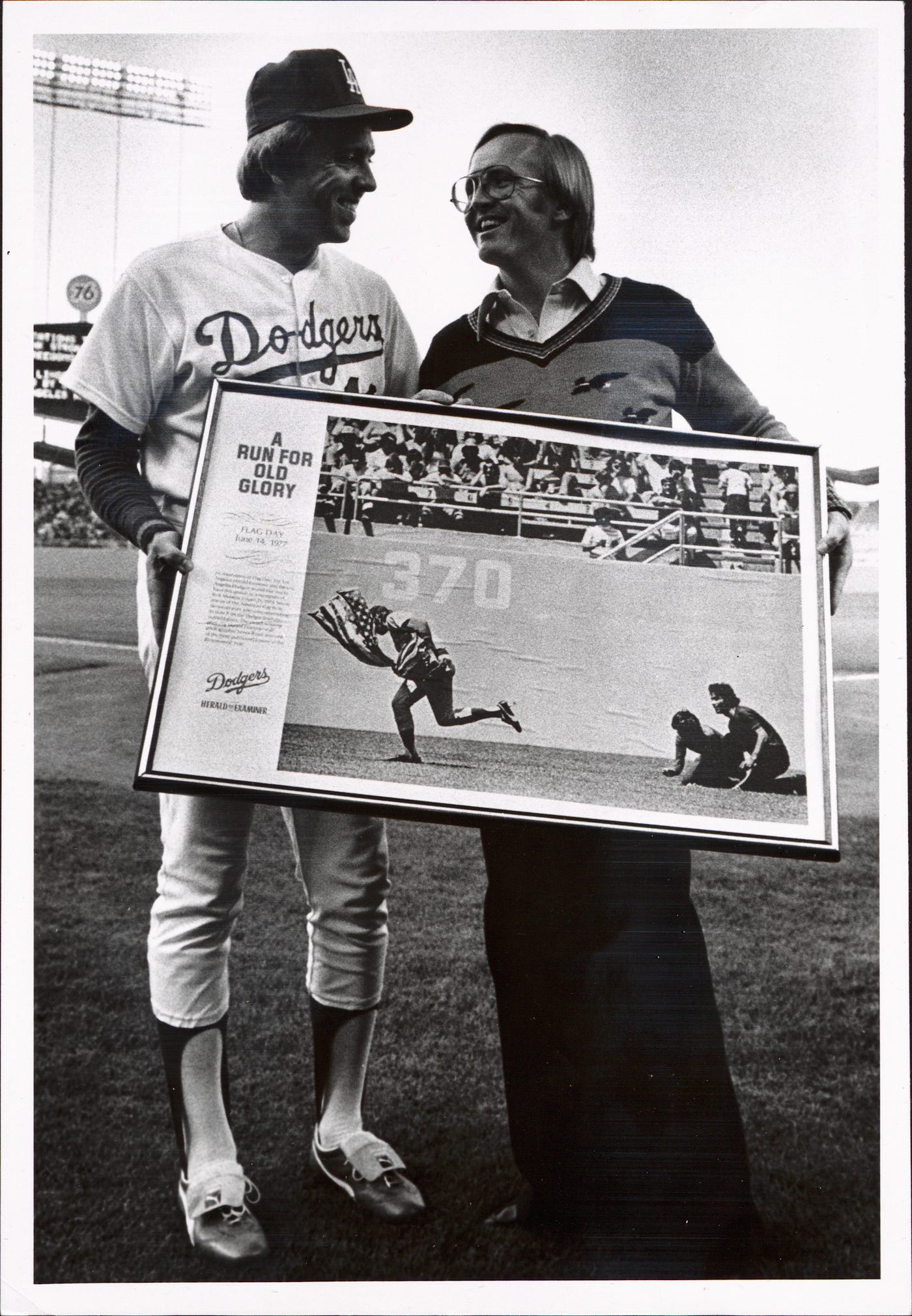 On this date: Monday saves the flag | by Mark Langill | Dodger Insider