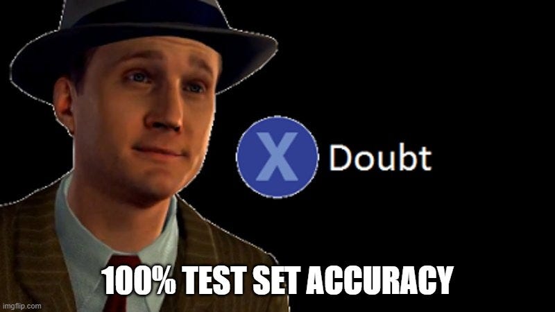 A meme of press x to doubt