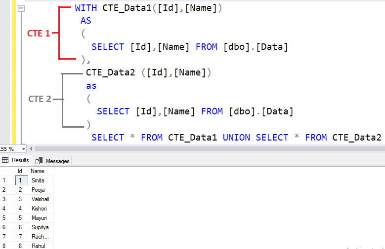 Common Table Expression(CTE) in SQL Server” | by Smita Gudale | Medium