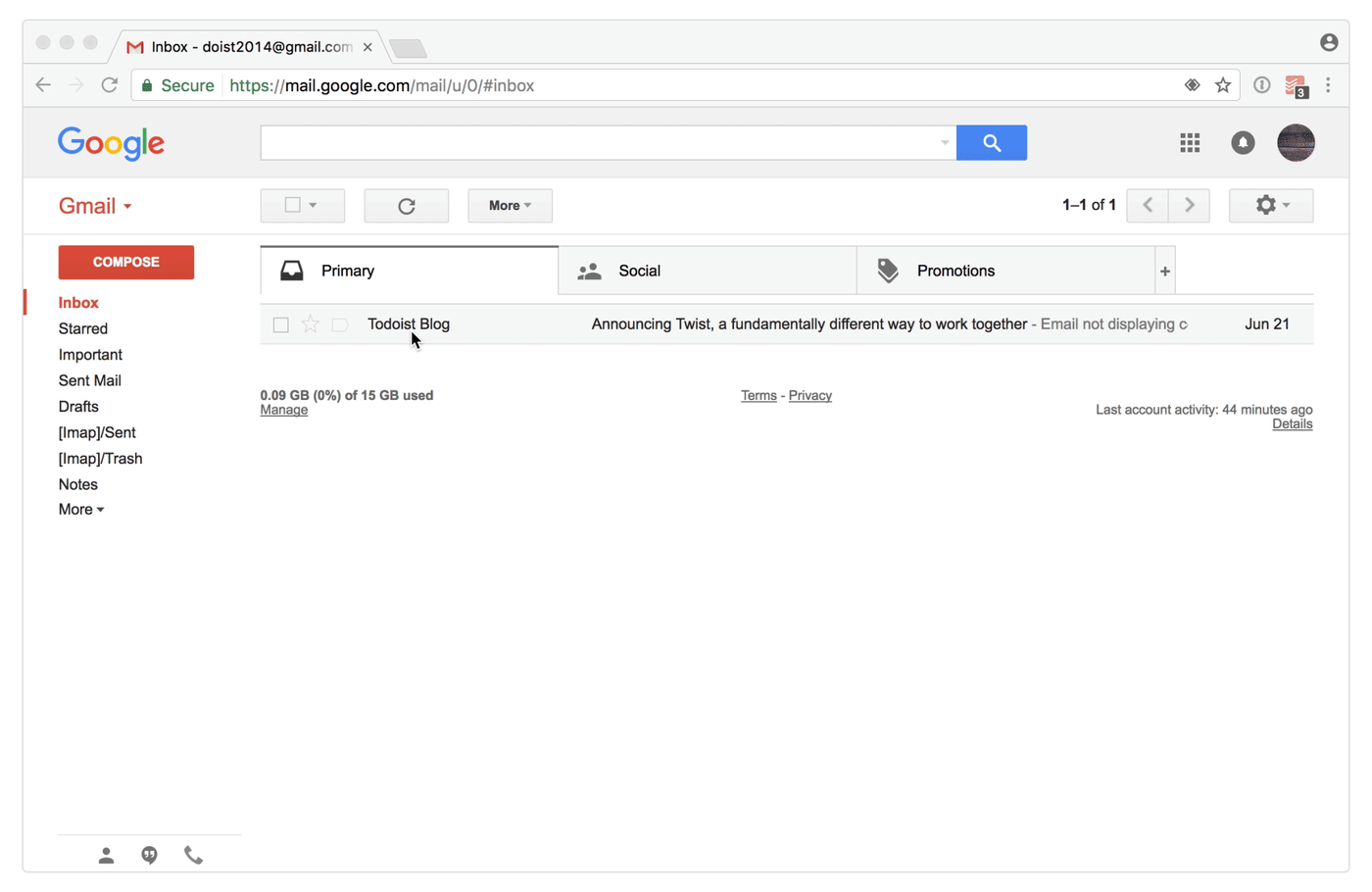 The Two-Step Process for Getting to Inbox Zero with Todoist | by Doist ...