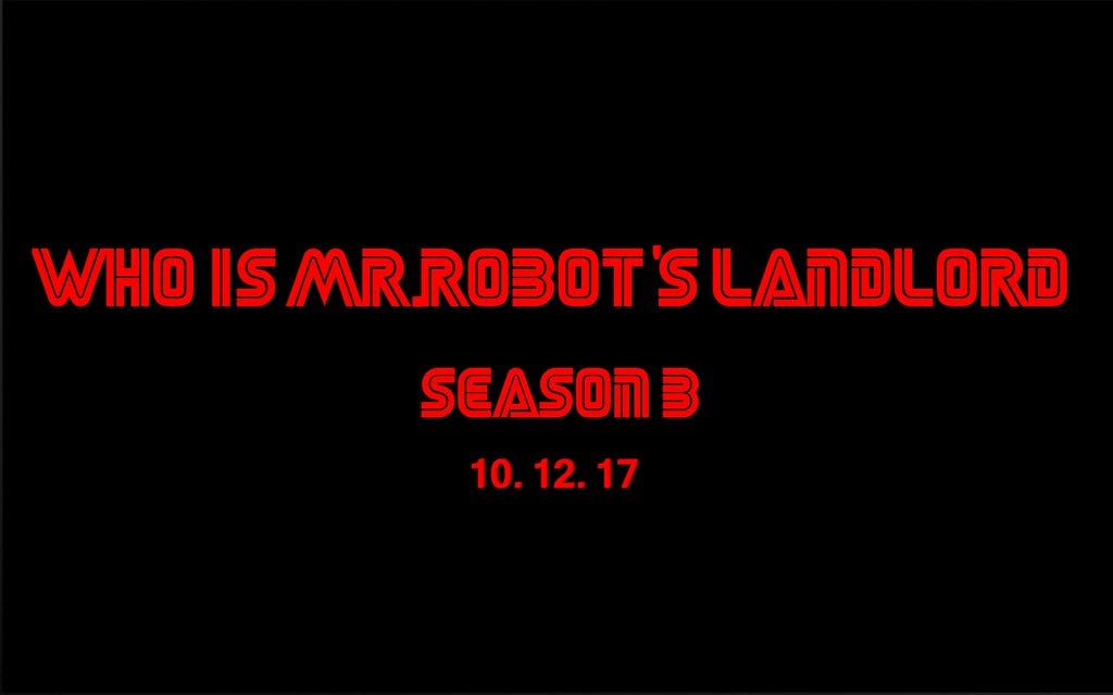 Tales From A Red Wheelbarrow. My 20 Part Companion to the Mr. Robot… | by  Josh H | Medium