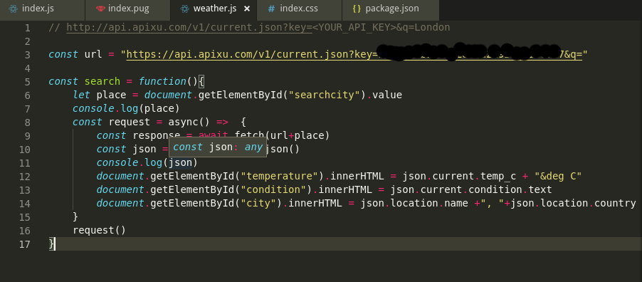 Lets create a Weather App in just 15 minutes, using Express and ...