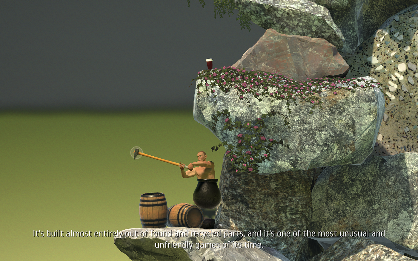 Find out the true meaning of frustration in the utterly pitiless Getting  Over It with Bennett Foddy | by Andy Humphreys | Medium