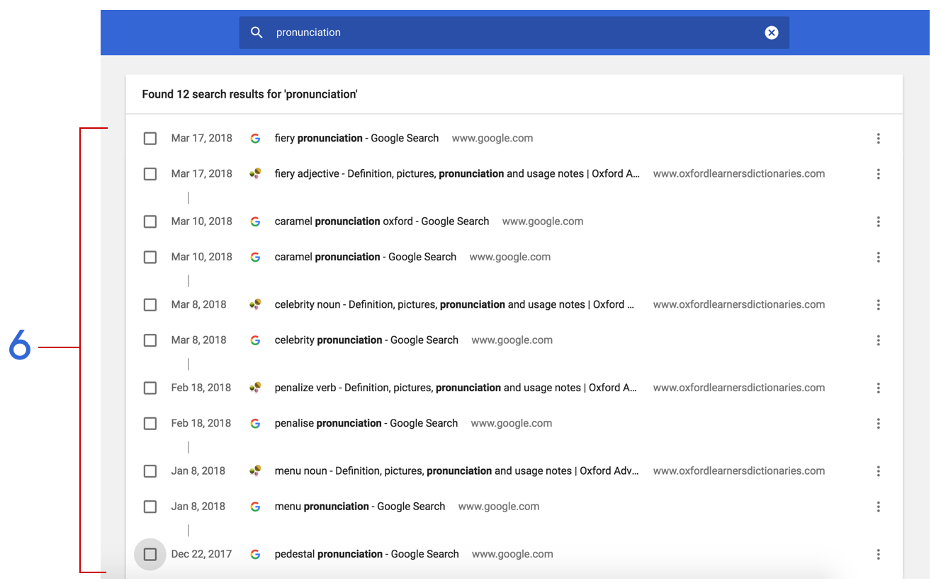 Chrome Browser History Redesign A Ux Case Study By Veena Ramachandran Ux Collective