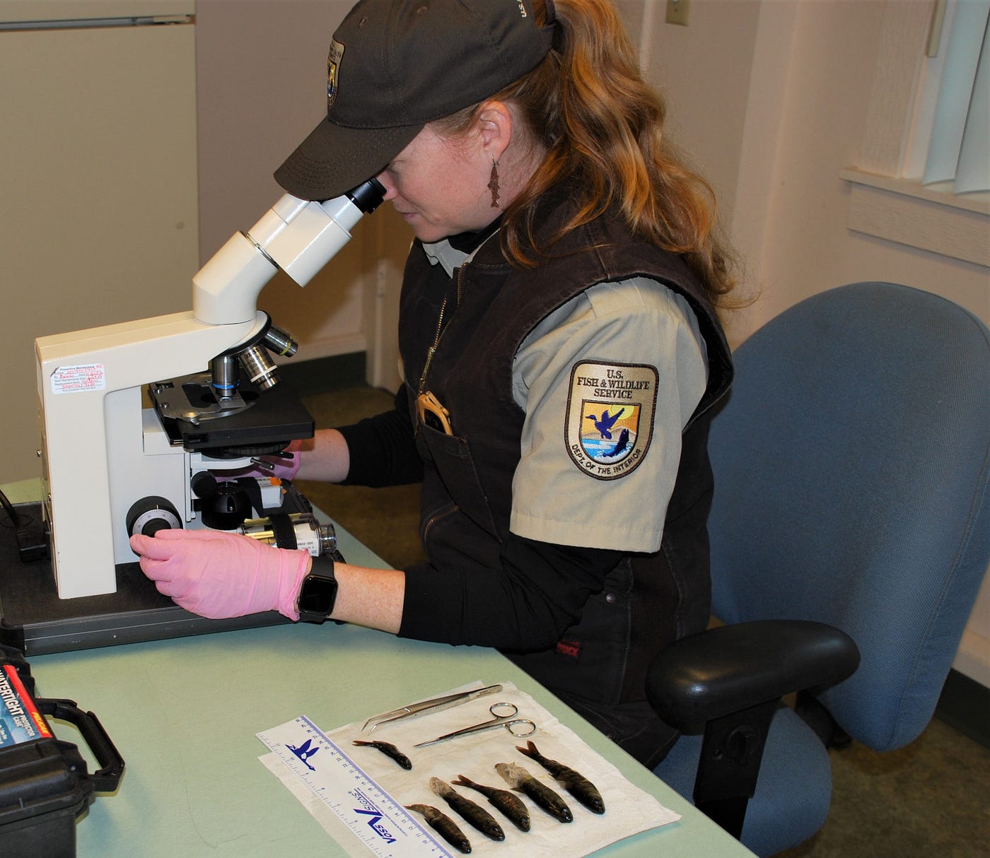 Christine Parker-Graham recently became a diplomate of the American College of Zoological Medicine. Only one other person in the Department of Interior has this specialty board certification.