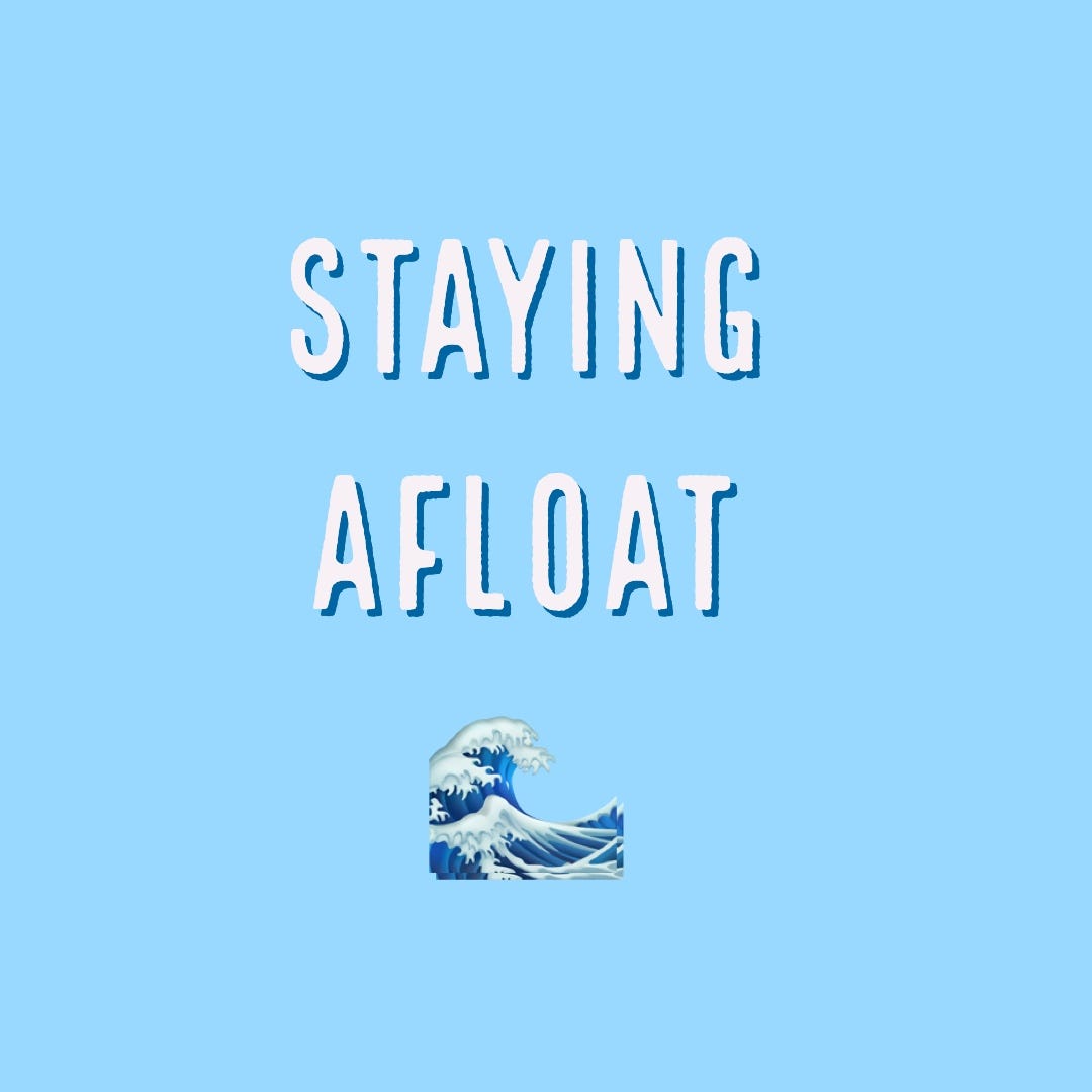 The Theme of The Week Is Staying Afloat | by Bambzi | Written By Bambzi ...