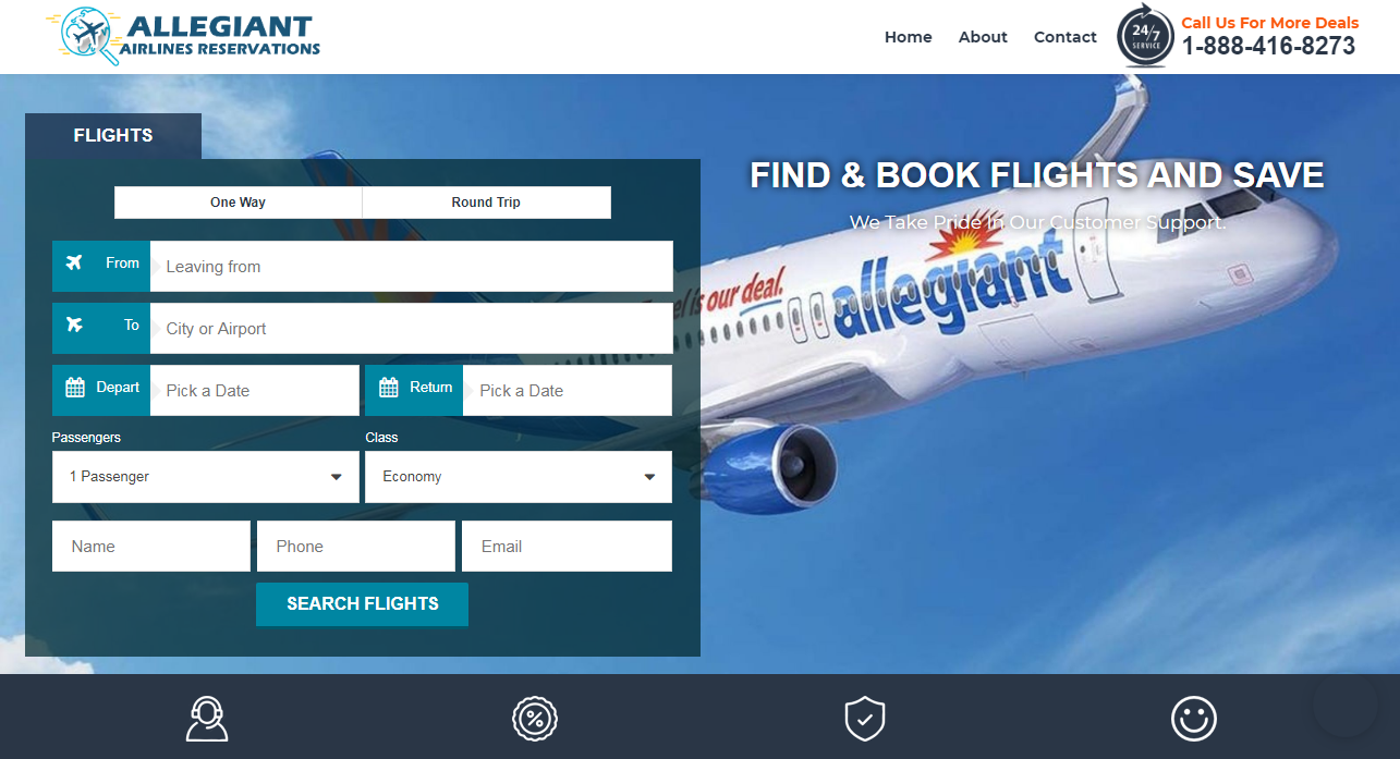 Allegiant Airlines Flight Tickets Allegiant Airlines Flight Booking