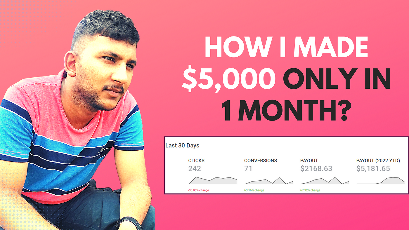 How I Earned $5,000+ ONLY in 1 Month? The Real Truth Behind it!