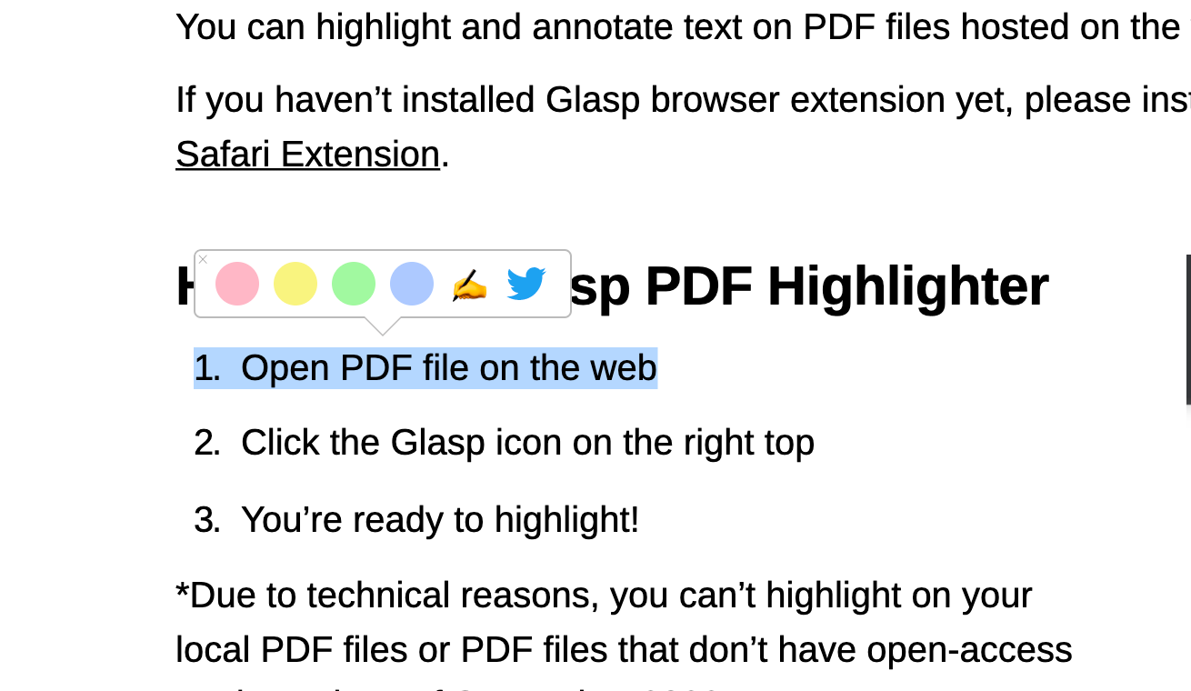 How to highlight a PDF on Chrome