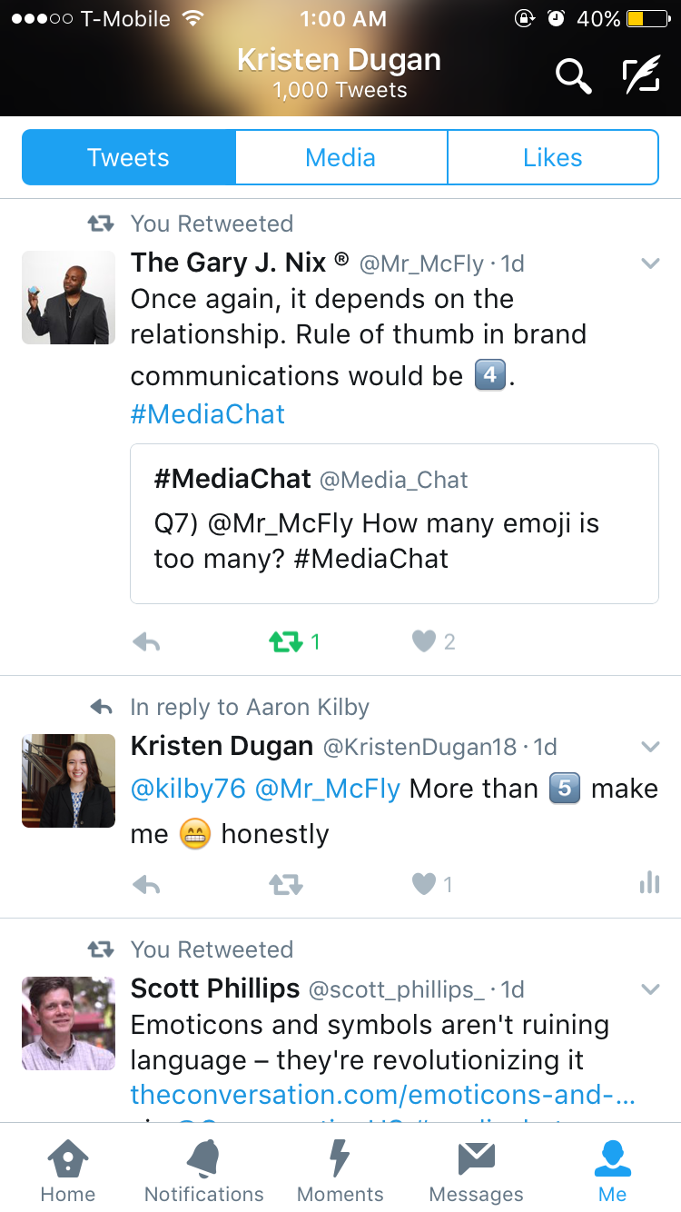 Twitter Chat Summary Mediachat I Joined The Twitter Chat Mediachat By Kristen Dugan Medium
