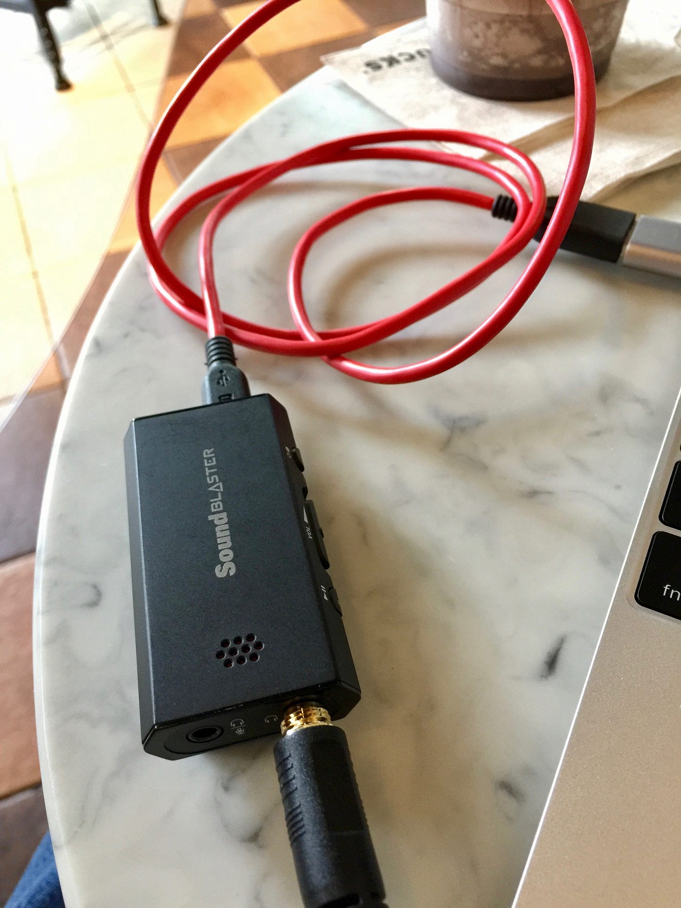 Portable DAC Showdown: SoundBlaster E1 vs. Schiit Fulla | by Alex Rowe |  Medium