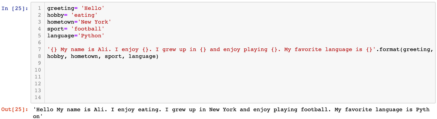 How to use the f-string in Python 3 and why it's more effective | by Haider  Hussain | Medium