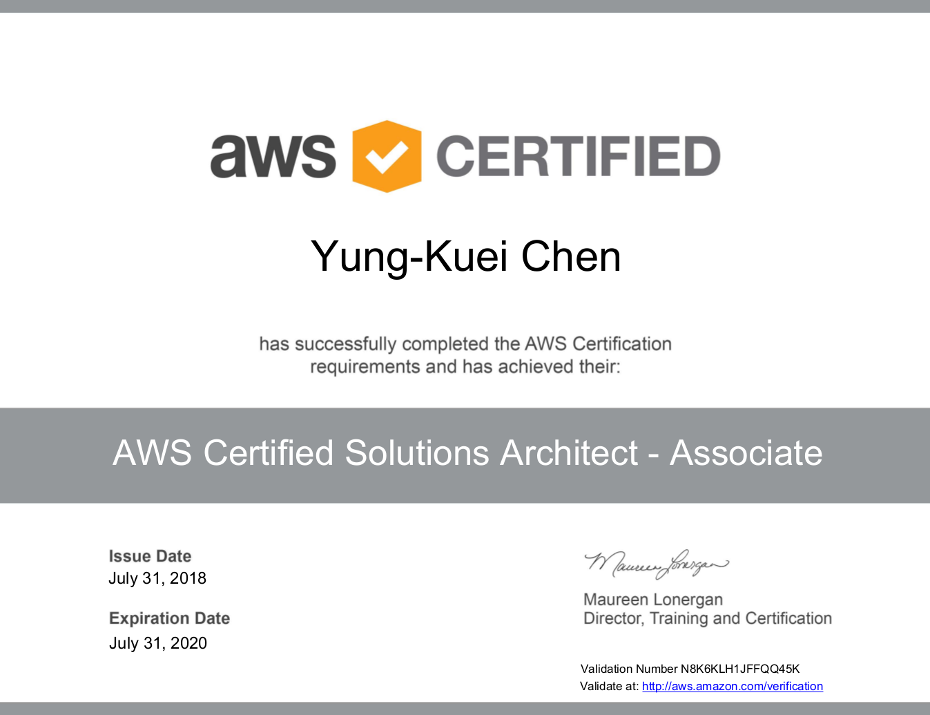 aws solution architect associate